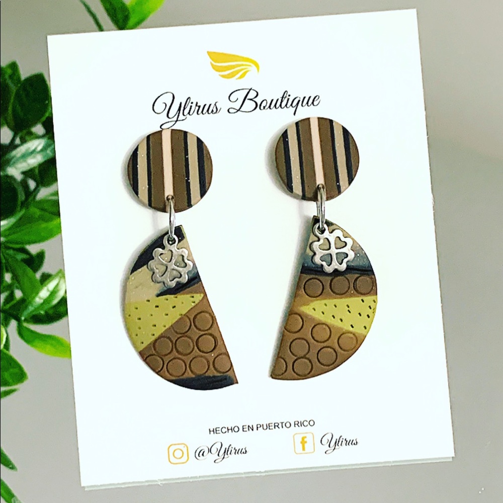 ✨Modern artisan earrings ✨